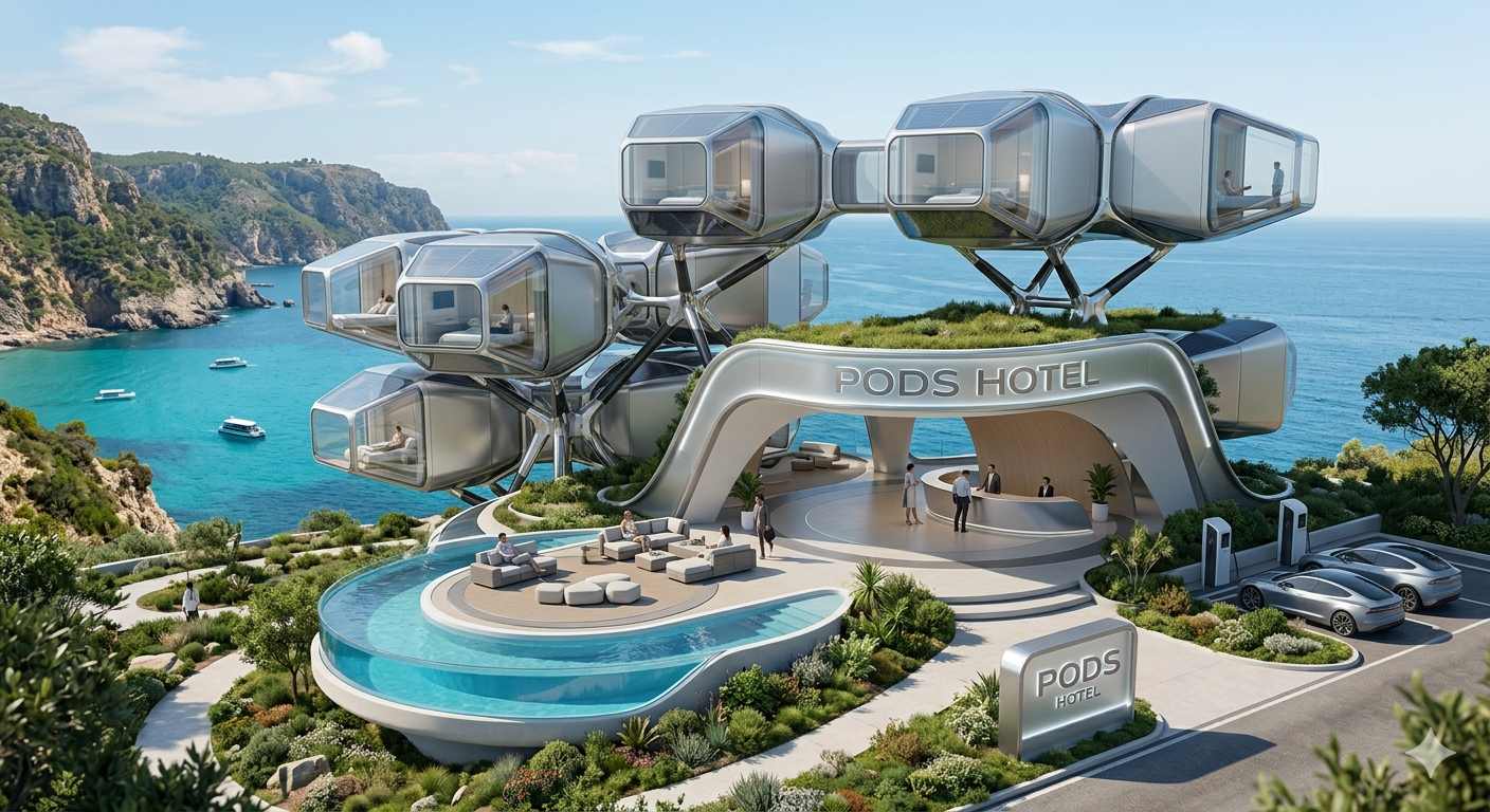 Pods hôtel (Fictif)